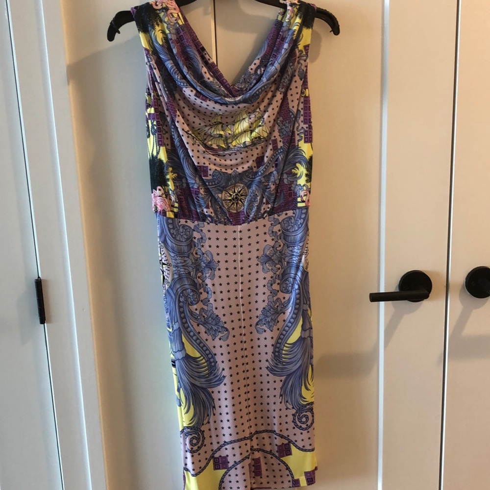 Versace Collection - Cowl neck dress